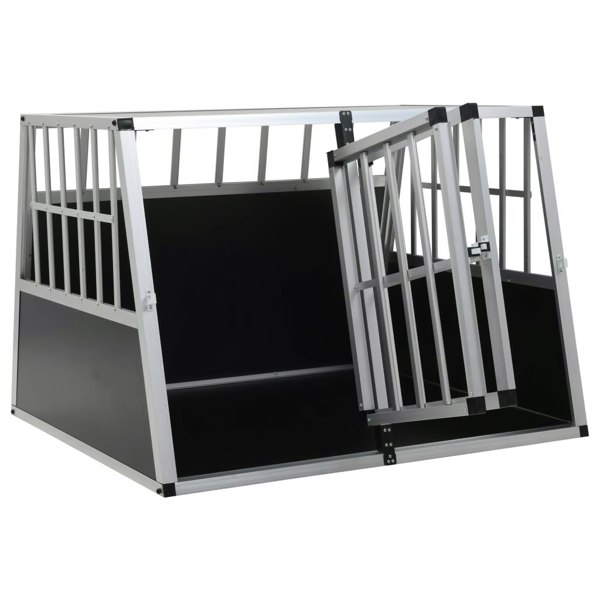 Berkfield Dog Cage with Double Door 94x88x69 cm