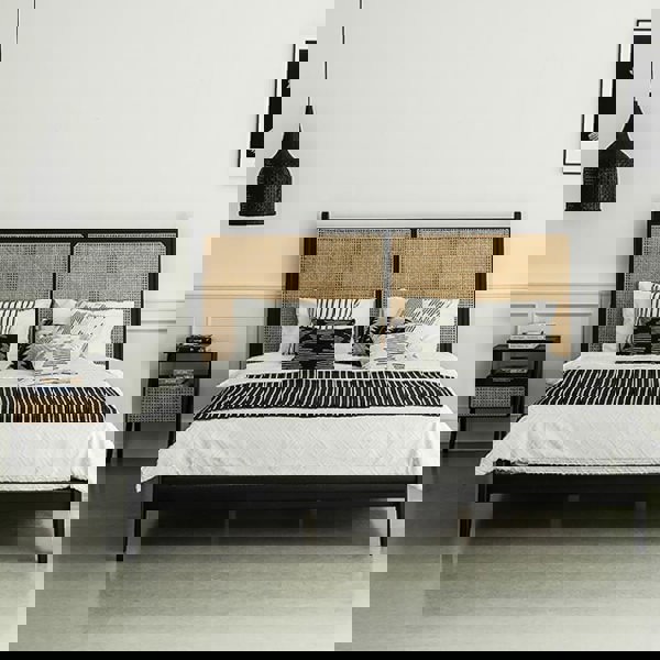 Lambeth Bedside Table, Black-Weilai Concept-Weilai Concept