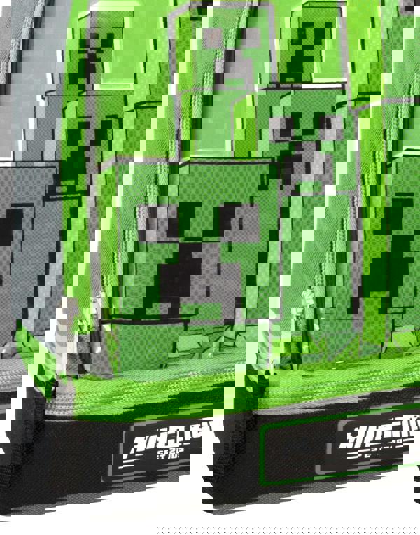 Minecraft Boys Green Creeper Zip Lunch Bag (One Size)