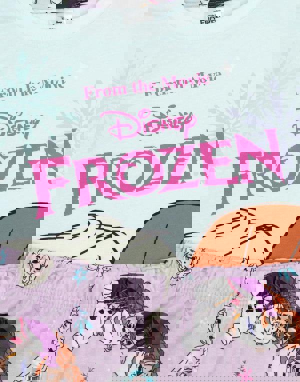 Disney Girls Multicoloured Frozen Long Sleeve Long Leg Pyjama Set