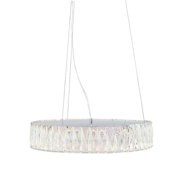 Pagazzi Lighting Dilan Chrome LED Suspension Pendant