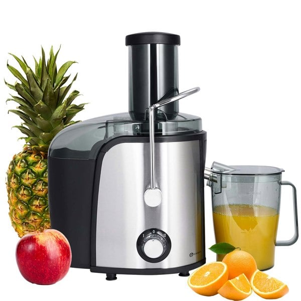 Naturopure 800W Professional Centrifugal Whole Fruit Juicer Extractor Machine