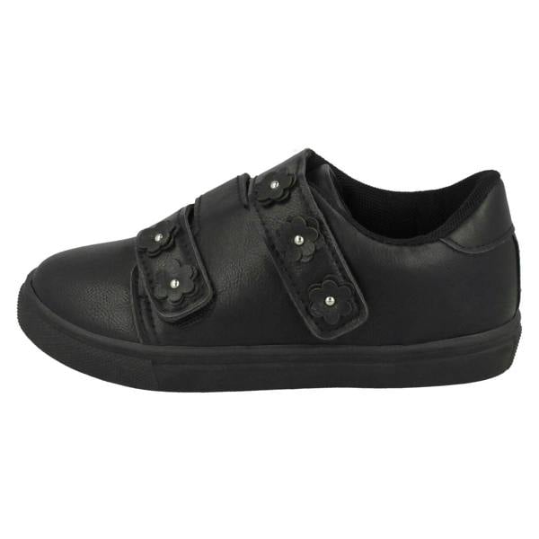 Spot On Girls Spot On Flower Strap Pumps