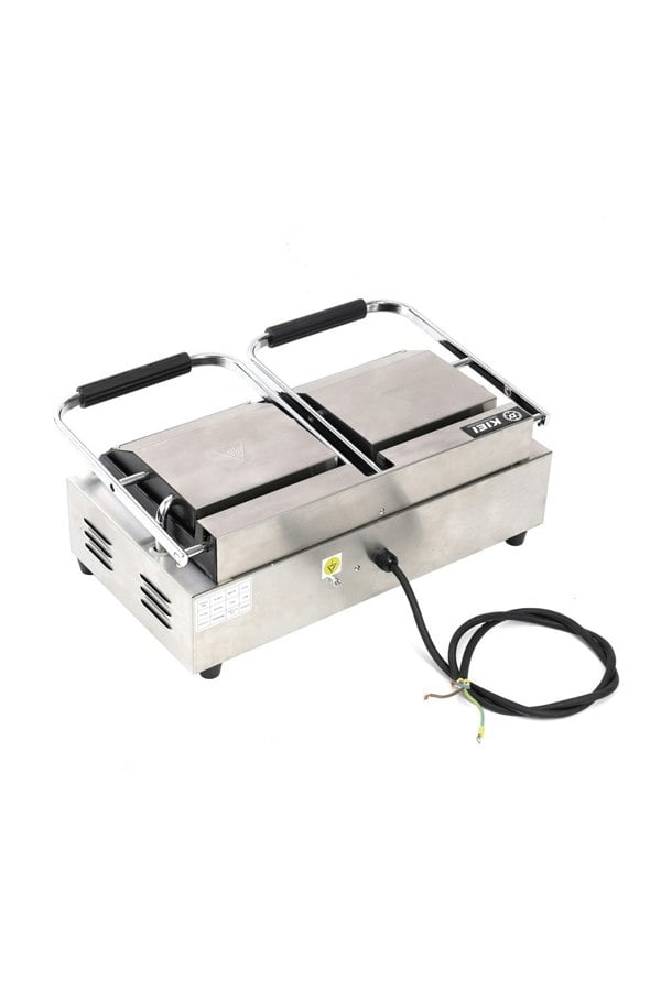 Living and Home 3.6KW Double Commercial Steak Sandwich Press Grill