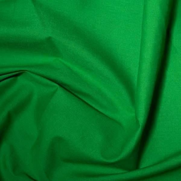 Minerva Core Range Premium Polycotton Dressmaking Fabric per metre, 112.5cm / 44" Wide - Emerald Green