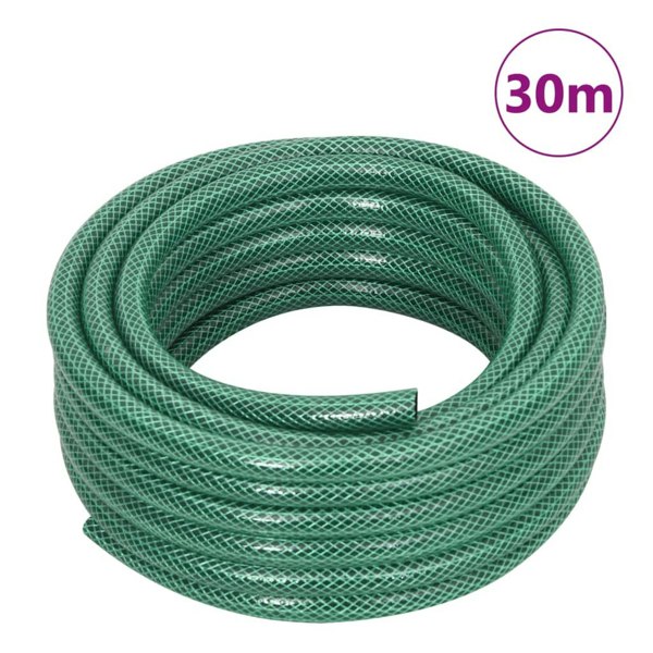 Berkfield Garden Hose Green 0.6" 30 m PVC