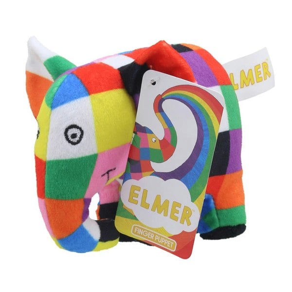 The Puppet Company Elmer Finger Puppet