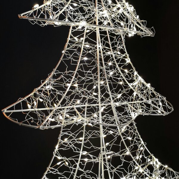 Samuel Alexander 90cm Light Up Tree Christmas Decoration with 300 Warm White LEDs