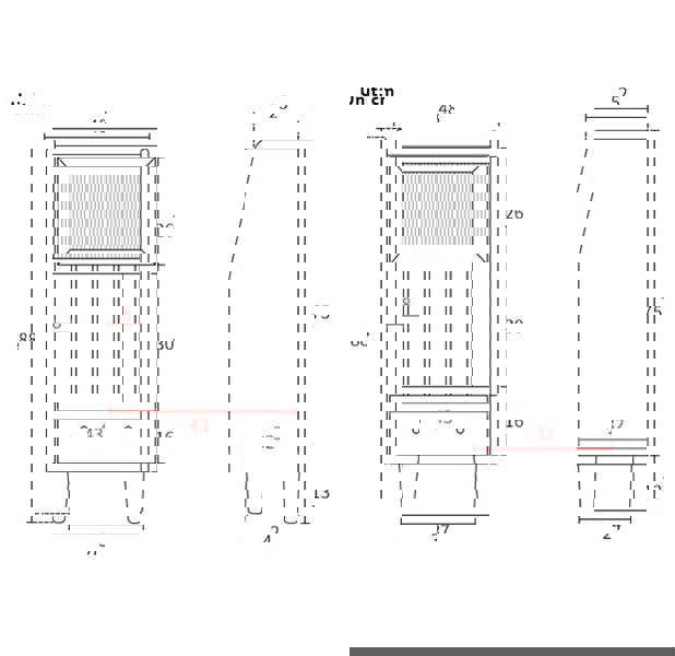 Dorilla Bedside Table, Oak, Side Table-Weilai Concept-Weilai Concept