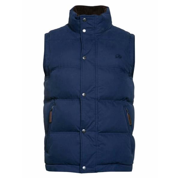 Raging Bull Mens Classic Padded Gilet - Navy