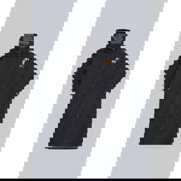 Animal Mens Misty Recycled Fleece Lined Parka - Jet Black