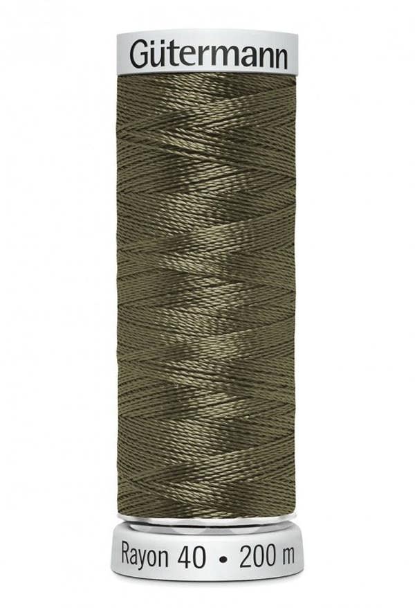 Gutermann No 40 Sulky Rayon Embroidery Thread 200m Rayon Thread Suitable For Embroidery