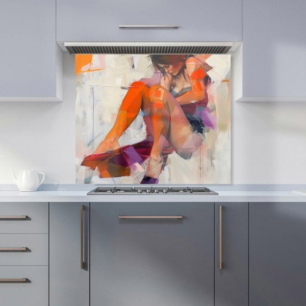 Warren Reed - Designer Poised In Reflection Kitchen Splashback