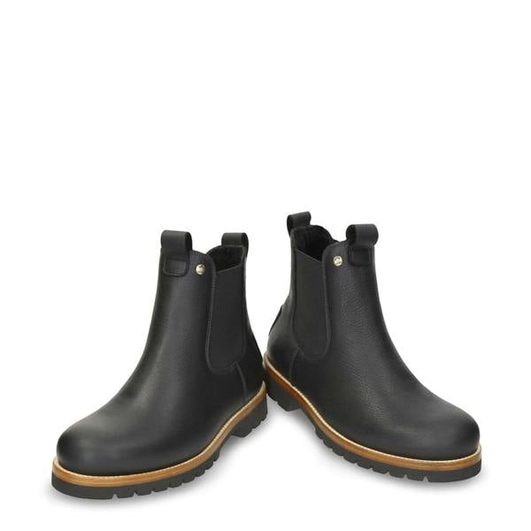 Panama Jack Men's Beny Igloo C1 Black Waterproof Leather Chelsea Boots