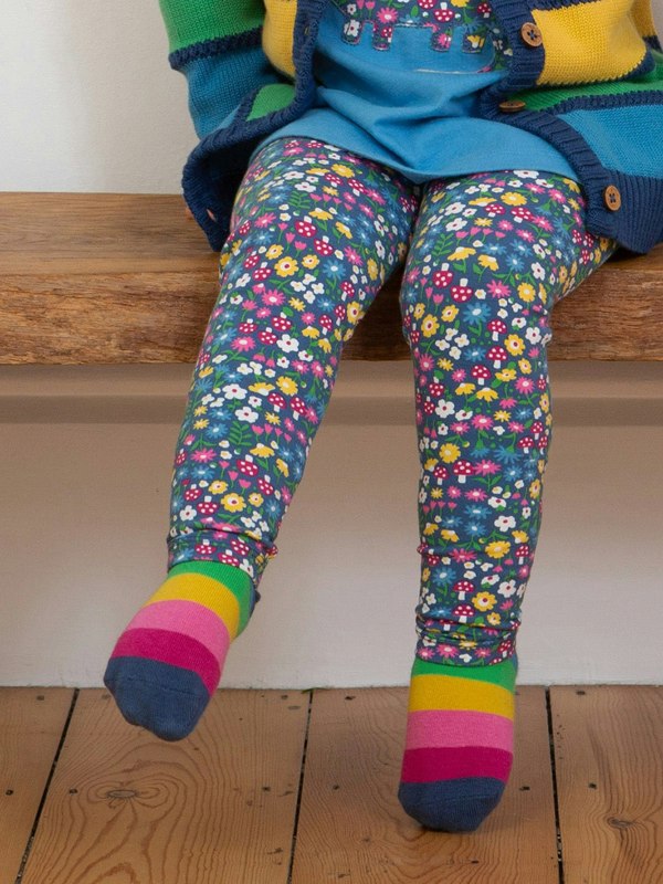 Kite Girls Organic Flower Socks