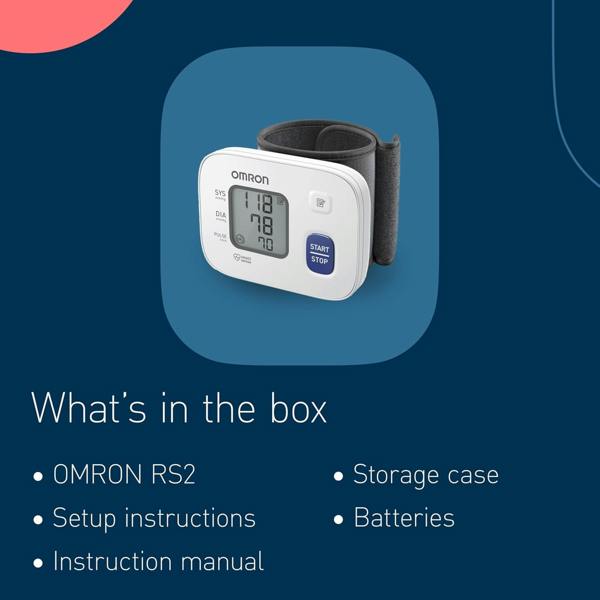 Omron RS2 Wrist BPM (HEM-6161-E)