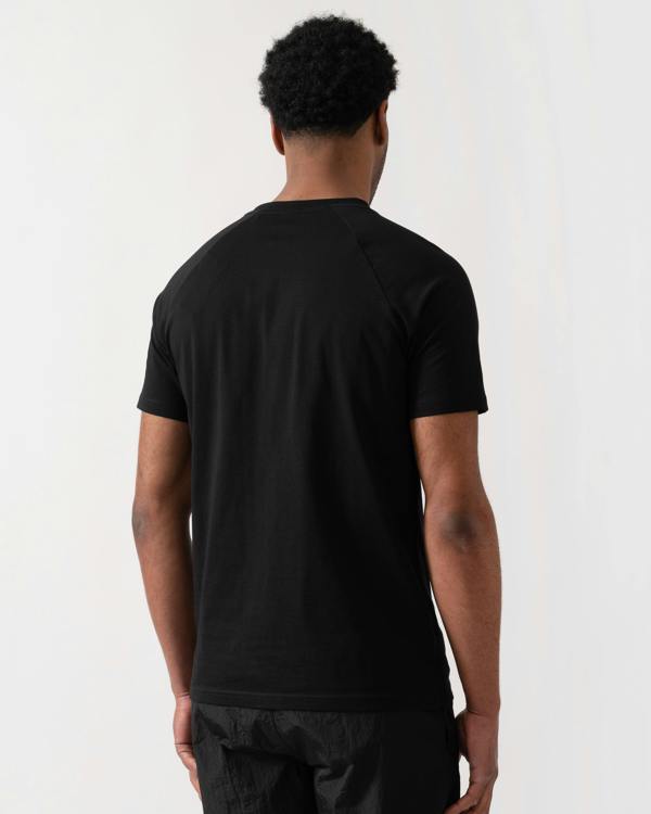 BOSS Orange Mens Slim Fit Beach T-Shirt - Black 005