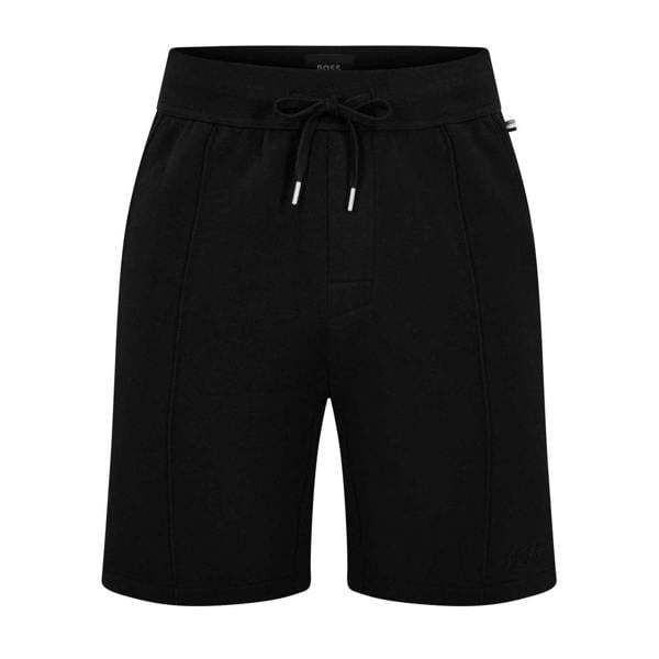 Boss Mens Cotton Sweat Shorts - Black - 