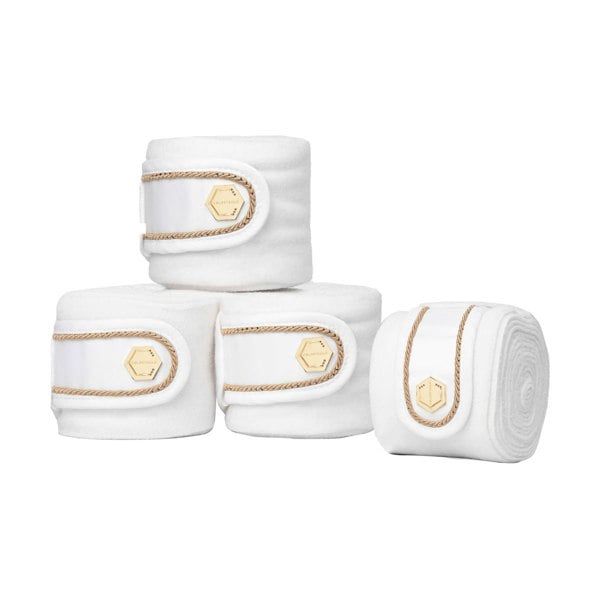 Coldstream Marygold Horse Bandages (Pack of 4) - White