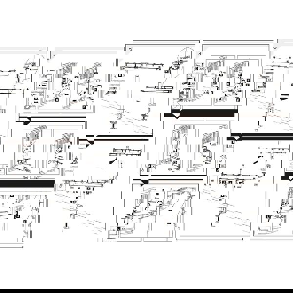 Gr8 Home Double Twin Arm Desk Mount TV LCD Monitor Computer Screen Bracket Dual 13"-27"