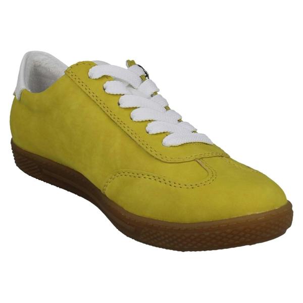 Rieker Ladies Rieker T-Shaped Suede Detail Trainers L9700