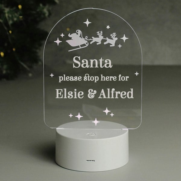 Personalised Memento Company Personalised Free Text Christmas LED Light