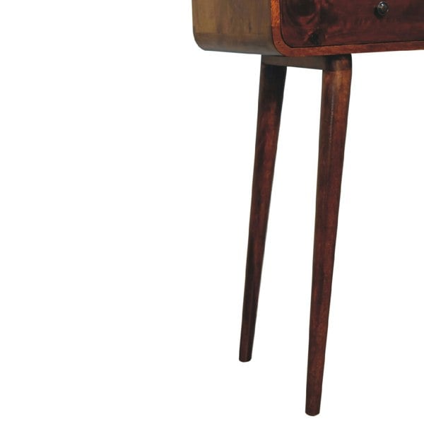 Artisan Furniture Chestnut Curved Hallway Table