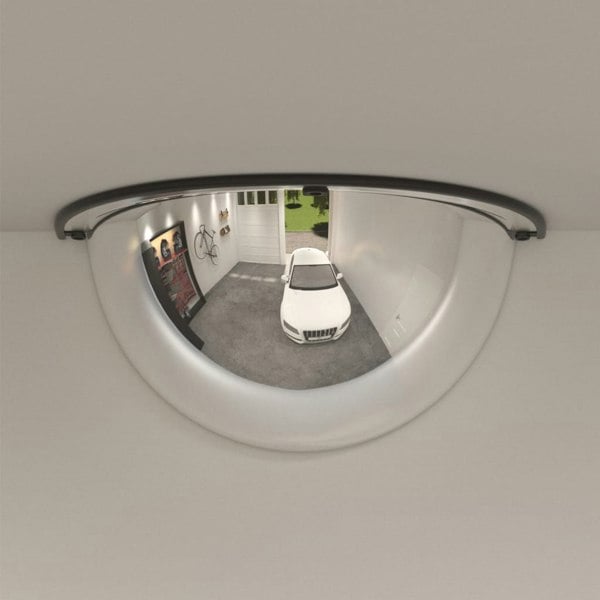 Berkfield Half Domed Traffic Mirrors 2 pcs �_�”�_40 cm Acrylic