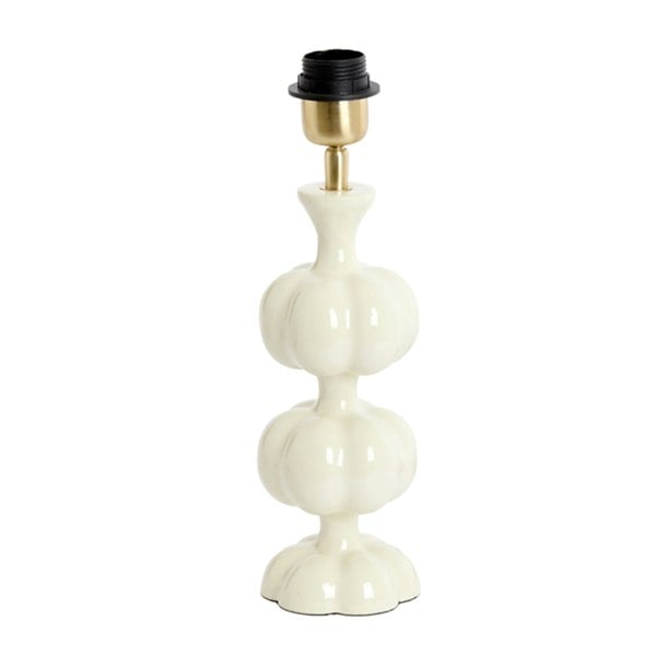Double Bubble Table Lamp in Pebble - Large