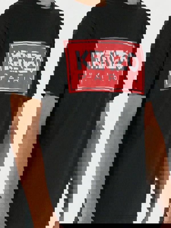 Kenzo Paris Classic Logo T-Shirt Black Red