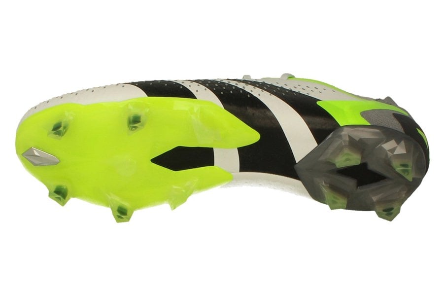 Adidas Predator Accuracy.1 L FG Mens Football Boots  GZ0032 - White Black Lime Gz0032 - Photo 4