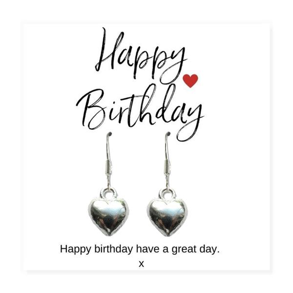 Aye Do Gifts Happy Birthday Earrings with Gift Card