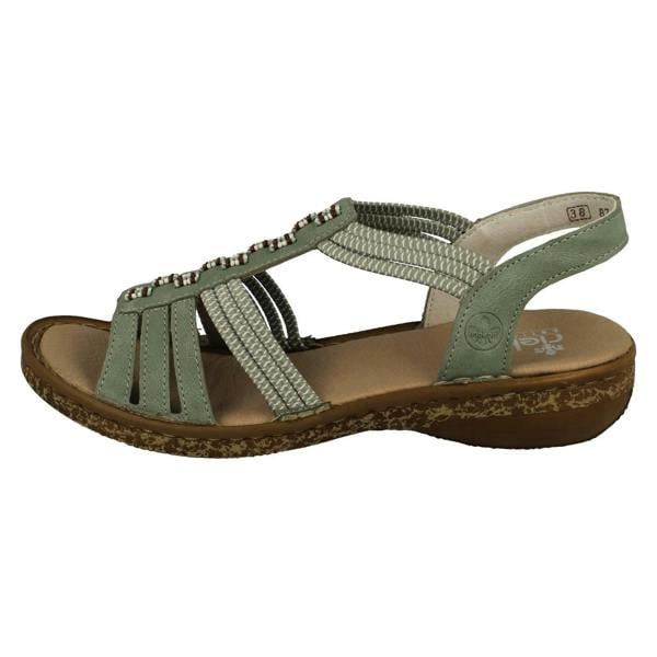 Rieker Ladies Rieker Casual Strappy Slip On Sandals 62855