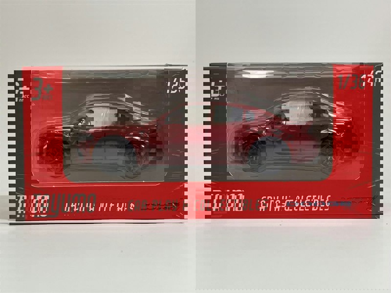 Tayumo Dodge Charger Red LHD Pull and Go 1:36 Scale Tayumo 36145215