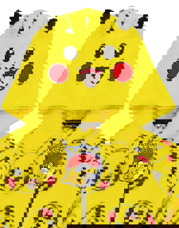 Pokemon Unisex Kids Yellow Pikachu Onesie