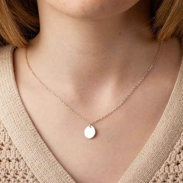 Mylee London Footprint Necklace - Sterling Silver