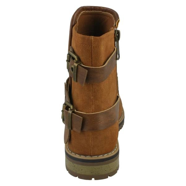 Spot On Ladies Spot On Low Heel Ankle Boots F50708