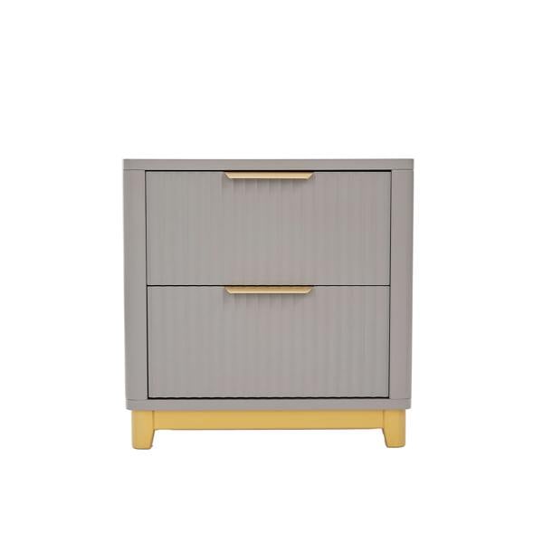 Cabinet Bits Molino 2 Drawer  Bedside Table