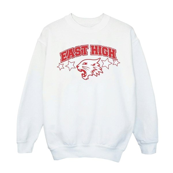 Disney Boys High School Musical The Musical Wildcat Stars Sweatshirt - White