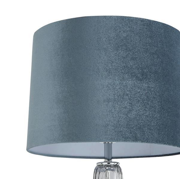 Pagazzi Lighting Alura Tapered Blue Ombre Glass Table Lamp