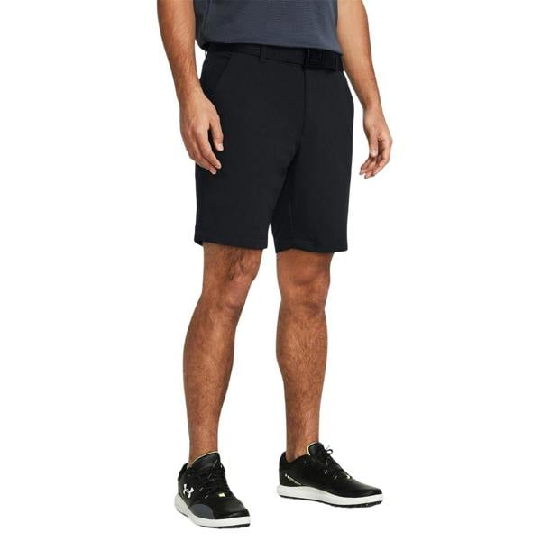 Under Armour Mens Matchplay Tapered Golf Shorts - Black - 