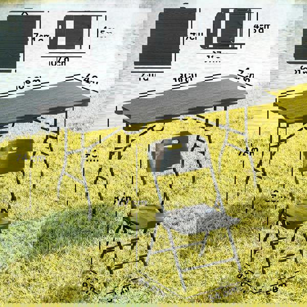 Portable Picnic Table Set