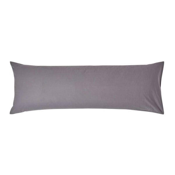 HOMESCAPES Egyptian Cotton Housewife Body Pillowcase 200 TC