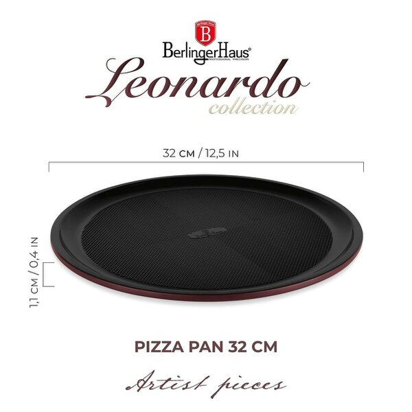 Berlinger Haus Pizza pan, 32 cm Berlinger Haus BH7929 Leonardo