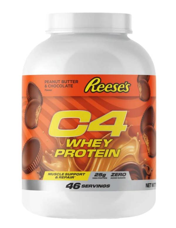 Cellucor C4 Whey Protein, Peanut Butter & Chocolate Reese's - 1700g