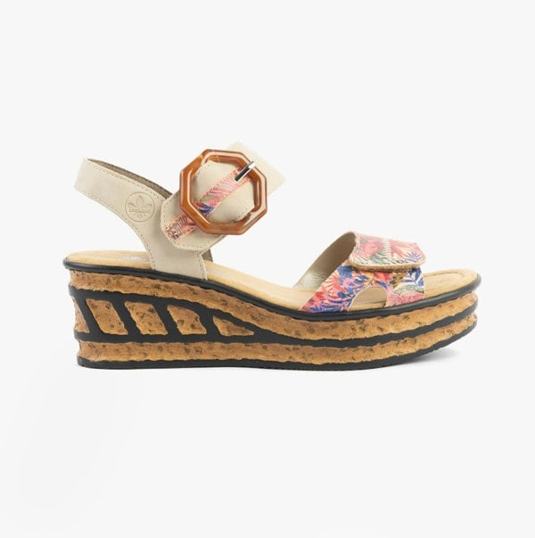 Rieker 68176-91 Womens Sandals - Multi