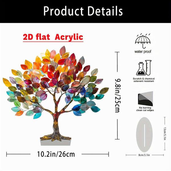 Leaper Tree of Life 2D Acrylic Desk Ornament