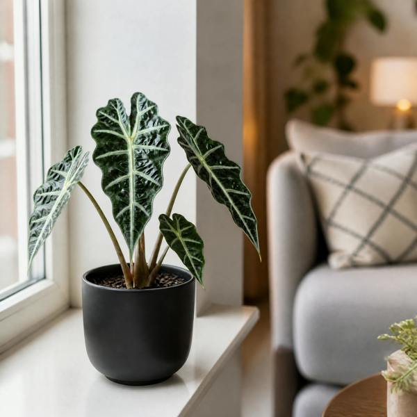 Alocasia Polly Elephant Ear 12cm Pot Plants By Post