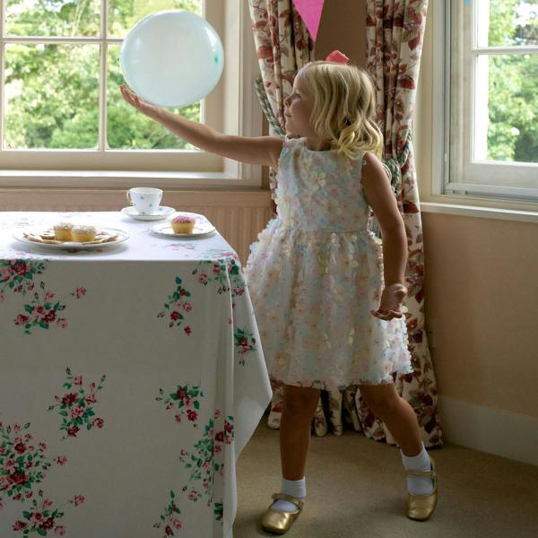 Rachel Riley Flutter Flower Party Dress