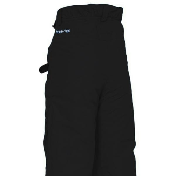 Trespass Kids Unisex Contamines Padded Ski Pants - Black - 